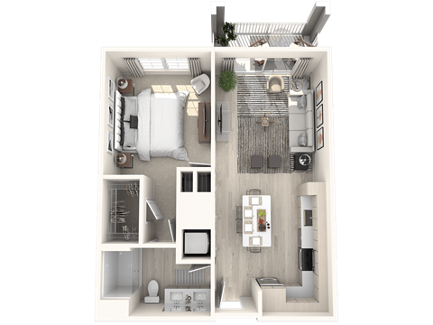 Unit A7 at Altis Grand Lake Willis, Orlando, Florida